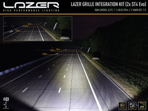 LAZER LAMPS VW TRANSPORTER T6 GRILLE KIT